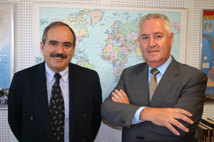 Aurelio Matos y Pedro Miguel García Fraile, directores PPC