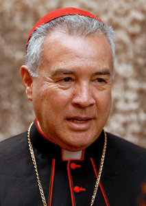 cardenal José Francisco Robles Ortega, arzobispo de Guadalajara (México), presidente delegado Sínodo Nueva Evangelización