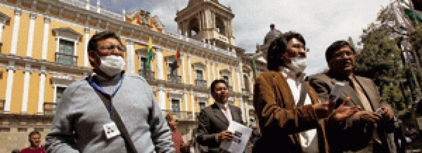 periodistas denuncian la "mordaza" del Gobierno de Bolivia