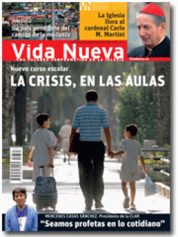 Vida Nueva portada Crisis nuevo curso escolar septiembre 2012