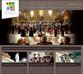 Sitio web de la Fundación Arte Sacra