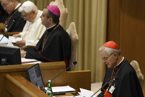 cardenal Donald Wuerl, arzobispo Washington y relator general Sínodo Nueva Evangelización