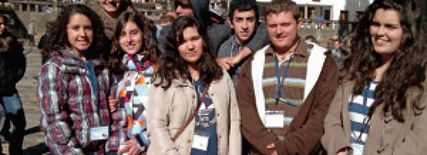 jóvenes participan en el Congreso Diocesano de Laicos de Mondoñedo