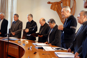 El Episcopado boliviano, reunido en Asamblea Plenaria el pasado abril