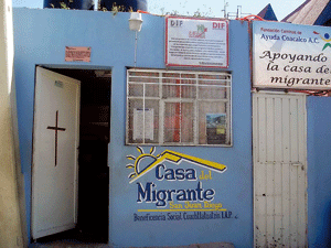 casa del migrante en México para dar acogida y apoyo
