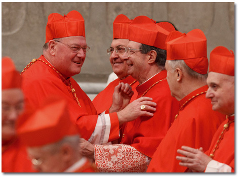 nuevos cardenales en el consistorio de febrero de 2012