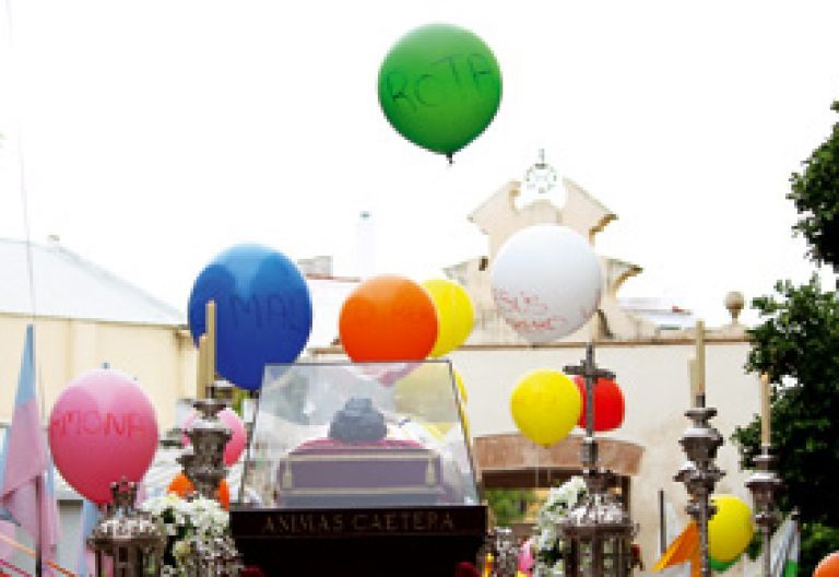 las reliquias de Don Bosco en peregrinación por España 2012