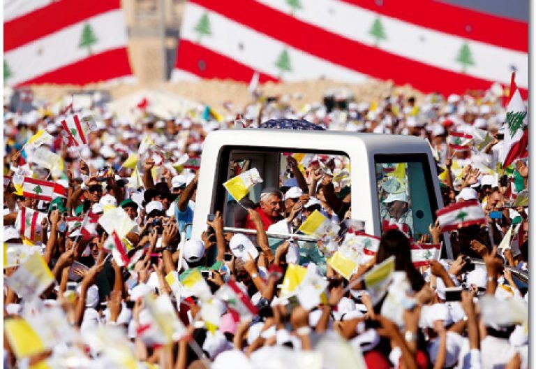 papa Benedicto XVI viaja a Líbano septiembre 2012