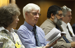 teólogos expertos durante el Sínodo de la Nueva Evangelización