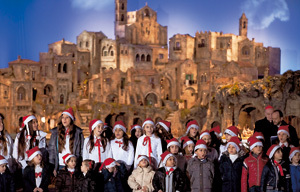 coro de niños canta en el Vaticano en Navidades 2012