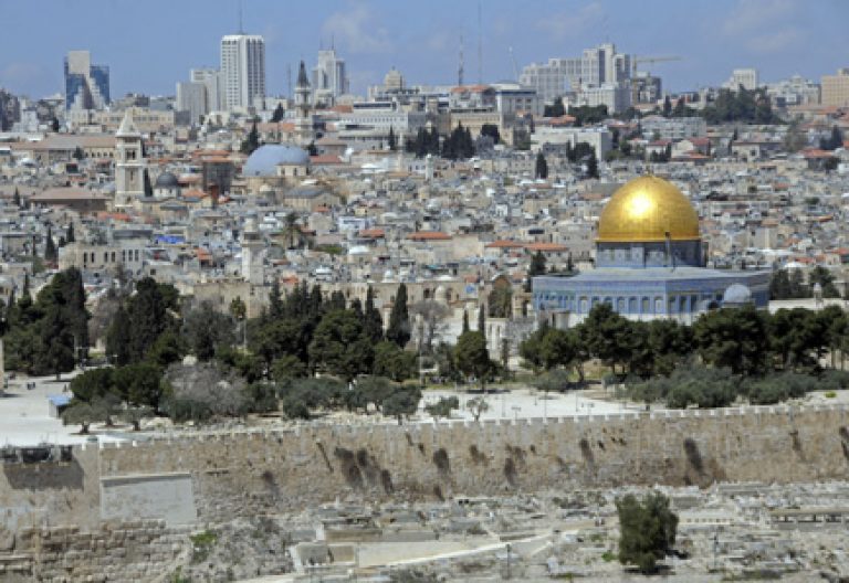 panorámica de Jerusalén Tierra Santa