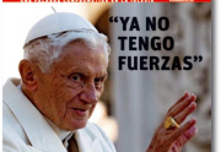 Vida Nueva portada Benedicto XVI renuncia febrero 2013