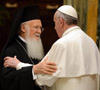 Francisco recoge el testigo del diálogo ecuménico e interreligioso papa Francisco y Bartolomé I patriarca ecuménico de Constantinopla