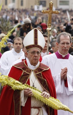 papa Francisco Domingo de Ramos 24 marzo 2013