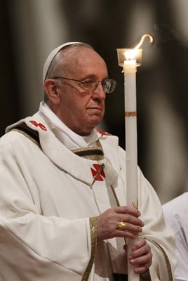 papa Francisco Vigilia Pascual Vaticano 30 marzo 2013