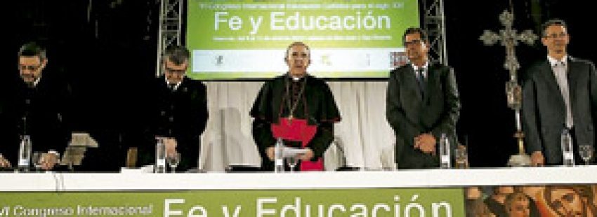 Carlos Osoro VI Congreso Internacional Educación Católica Valencia abril 2013