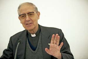 Adolfo Nicolás, prepósito general de la Compañía de Jesús y presidente de la USG