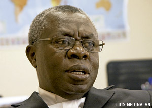Francois Xavier Maroy Rusengo, arzobispo de Bukavu R.D. Congo