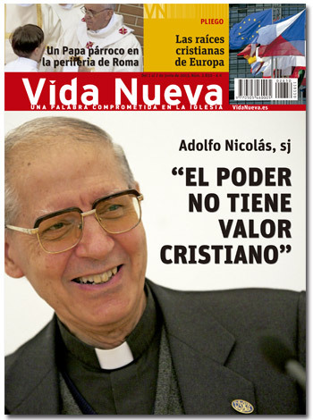 Portada de Vida Nueva n 2.850 entrevista a Adolfo Nicolás G