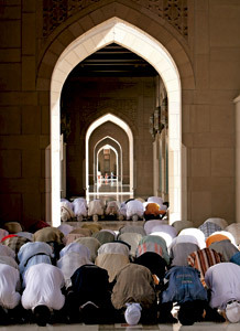 musulmanes rezando