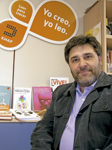 Juan Pedro Castellano, director de Ediciones Khaf