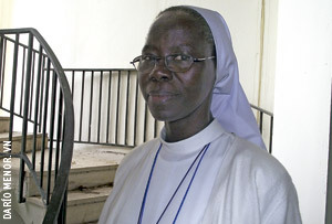 Maria Thérèse Diene, presidenta de la Confederación de Religiosos Africanos