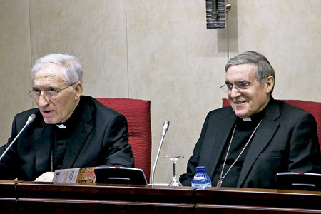 Antonio Mª Rouco y Lluís Martínez Sistach, cardenales de Madrid y Barcelona