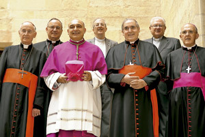 toma de posesión de Enrique Benavent como nuevo obispo de Tortosa 13 julio 2013