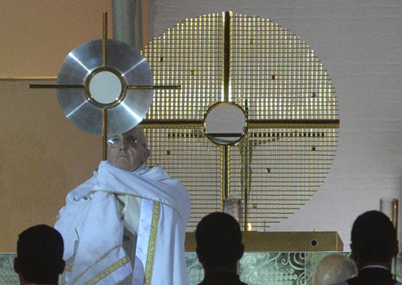 papa Francisco preside la vigilia de oración con los jóvenes Copacabana JMJ Río 2013