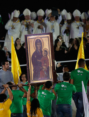 misa de inauguración de la JMJ Río 2013 23 julio