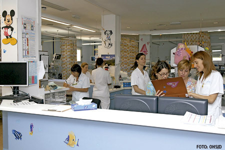 enfermeras en hospital de Orden de San Juan de Dios en Cataluña