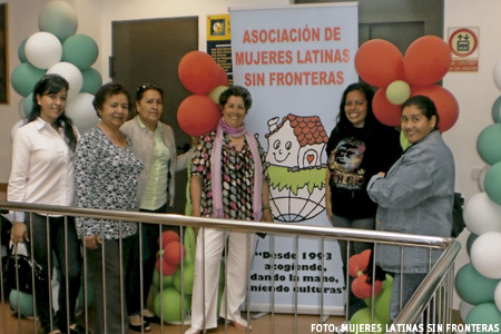 asociación Mujeres Latinas Sin Fronteras, vinculada a los franciscanos conventuales de Barcelona