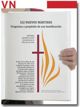 portada del Pliego 522 nuevos mártires, octubre 2013