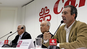 Sebastián Mora, secretario general de Cáritas