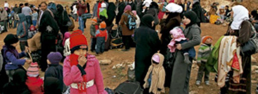 refugiados sirios tras la guerra civil
