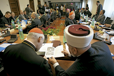sesión del Foro Católico-Musulmán Vaticano 2008