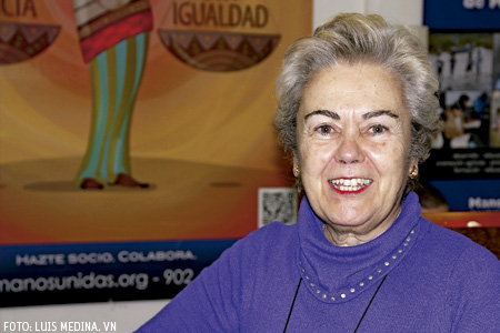 Soledad Suárez, presidenta de Manos Unidas