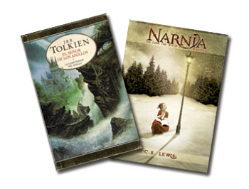 El señor de los Anillos, de JRR Tolkien, y Las crónicas de Narnia, de CS Lewis