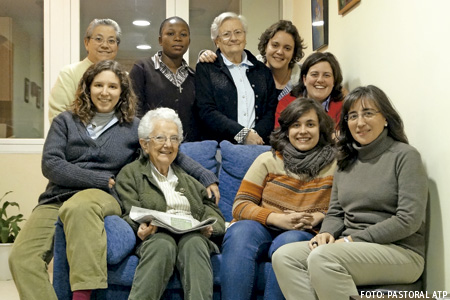 grupo de participantes de pastoral ATP corazonistas Salamanca