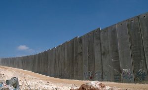 Muro de Cisjordania.