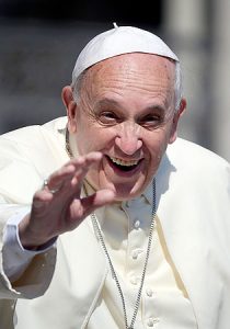 papa Francisco sonriendo