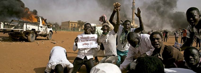 disturbios en Níger enero 2015