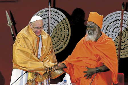 papa Francisco viaje Sri Lanka enero 2015