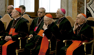 discurso del Papa Francisco a los cardenales sobre las 15 enfermedades eclesiales 22 diciembre 2014