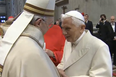 consistorio para la creación de nuevos cardenales 14 febrero 2015 imagen del Centro Televisivo Vaticano