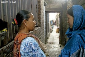 religiosas adoratrices en la India trabajan con prostitutas