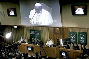IV Congreso Mundial de Scholas Occurrentes, iniciativa de Bergoglio, se celebró en Roma en febrero 2015