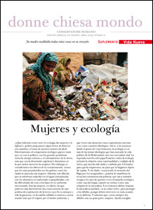 portada Donne Chiesa Mondo Mujeres y ecología abril 2015