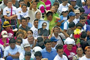 ceremonia de beatificación de monseñor Óscar Romero en San Salvador 23 mayo 2015