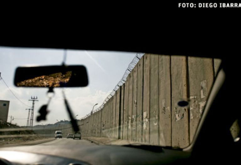 muro construido por Israel en Cisjordania para limitar la vida de los palestinos